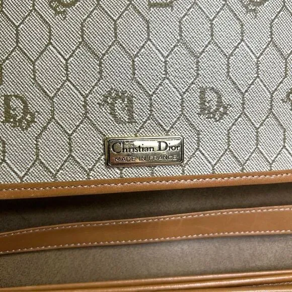 Christian Dior French Beige Vintage Trotter Bag - Picture 13 of 15